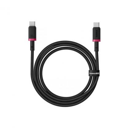 Дата кабель USB-C to USB-C 1.0m 100W red/black Baseus (P10377803U01-01)