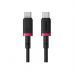 Дата кабель USB-C to USB-C 1.0m 100W red/black Baseus (P10377803U01-01)