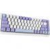 Клавіатура Ajazz NacodeX NK68 V2 Red Switch LED USB UA Purple/White/Blue (NK68-V2-R-PWB)