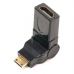Переходник mini HDMI AM to HDMI AF PowerPlant (KD00AS1300)