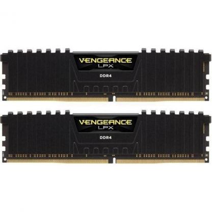 Модуль памяти для компьютера DDR4 16GB (2x8GB) 3600 MHz Vengeance LPX Black Corsair (CMK16GX4M2D3600C18)