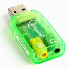 Перехідник USB2.0-Audio Gembird (SC-USB-01)