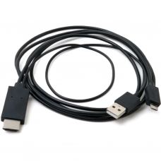 Переходник MHL, microUSB (5pin) M, USB M-HDMI AM (1.8m) Extradigital (KBV1683)