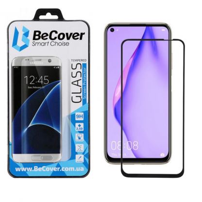 Скло захисне BeCover Huawei P40 Lite / Nova 6 SE / Nova 7i Black (704824)