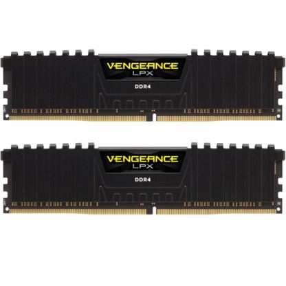 Модуль памяти для компьютера DDR4 16GB (2x8GB) 3600 MHz Vengeance LPX Black Corsair (CMK16GX4M2Z3600C18)