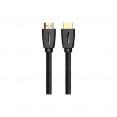 Кабель мультимедийный HDMI to HDMI 1.0m HD118 Nylon Braid (Black) Ugreen (40408)