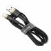 Дата кабель USB 2.0 AM to Lightning 1.0m 1.5A gold-black Baseus (CALKLF-BV1)