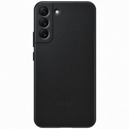Чохол до мобільного телефона Samsung Leather Cover Galaxy S22 Plus Black (EF-VS906LBEGRU)