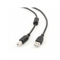 Кабель для принтера USB 2.0 AM/BM 1.5m ferrite Cablexpert (CCFB-USB2-AMBM-1.5M)