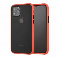 Чохол до моб. телефона MakeFuture Apple iPhone 11 Pro Frame (Matte PC+TPU) Red (MCMF-AI11PRD)