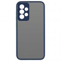 Чохол до моб. телефона MakeFuture Samsung A33 Frame (Matte PC+TPU) Blue (MCMF-SA33BL)