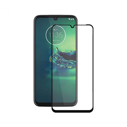 Стекло защитное PowerPlant Full screen Motorola Moto G8 Plus, Black (GL609383)