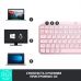 Клавиатура Logitech MX Keys Mini Wireless Illuminated UA Rose (920-010500)