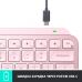 Клавиатура Logitech MX Keys Mini Wireless Illuminated UA Rose (920-010500)