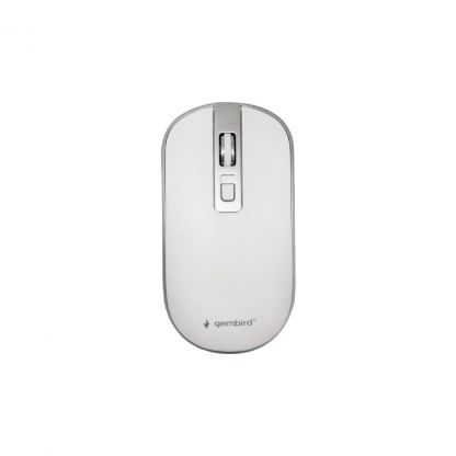 Мышка Gembird MUSW-4B-06-WS Wireless White-Silver (MUSW-4B-06-WS)