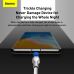Дата кабель USB 3.1 AM to Type-C 2.0m CAKF 6.0A 66W Cafule Series Metal Data Cable White Baseus (CAKF000202)