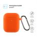 Чехол для наушников Armorstandart Ultrathin Silicone Case With Hook для Apple AirPods 2 Hermes (ARM59682)