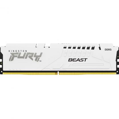 Модуль пам'яті для комп'ютера DDR5 32GB 5600 MHz Beast White Kingston Fury (ex.HyperX) (KF556C36BWE-32)