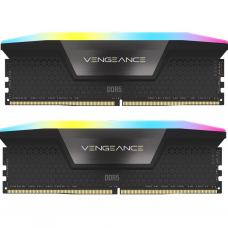 Модуль памяти для компьютера DDR5 96GB (2x48GB) 5200 MHz Vengeance RGB Black Corsair (CMH96GX5M2B5200C38)