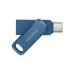USB флеш накопичувач SanDisk 128GB Ultra Dual Drive Go Navy Blue USB 3.1 Type-C (SDDDC3-128G-G46NB)