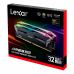 Модуль пам'яті для комп'ютера DDR5 32GB (2x16GB) 7200 MHz Ares RGB Black Lexar (LD5U16G72C34LA-RGD)