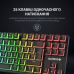 Клавиатура GamePro MK80R Red Switch RGB USB Black (MK80R)