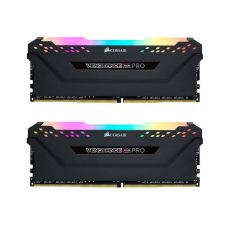 Модуль памяти для компьютера DDR4 32GB (2x16GB) 3200 MHz Vengeance RGB Pro Black Corsair (CMW32GX4M2E3200C16)