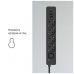 Сетевой фильтр питания ColorWay CW-CHE432PDB, 4 розетки/3USB 2M (CW-CHE432PDB)