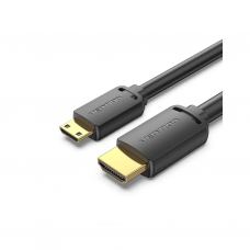 Кабель мультимедійний HDMI M to HDMI mini M 1.5m V2.0 4K60Hz VENTION (AGHBG)
