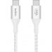 Дата кабель USB-C to USB-C 1.0m 240W white Belkin (CAB015BT1MWH)