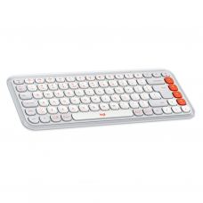 Клавиатура Logitech POP Icon Keys Bluetooth UA Off-White (920-013072)