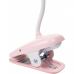 Настольная лампа Philips Donutclip 3Вт 4000K 1200мАг USB-A рожевий (929003179607)
