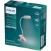 Настольная лампа Philips Donutclip 3Вт 4000K 1200мАг USB-A рожевий (929003179607)
