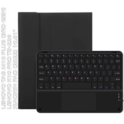 Чохол до планшета BeCover Keyboard+TouchPad Lenovo Tab M10 Plus TB-125F (3rd Gen)/K10 Pro TB-226/Xiaoxin Pad (2022) 10.61