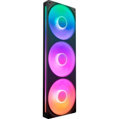 Кулер для корпуса NZXT F360 RGB Core Fan (Single Frame) - Black (RF-U36HF-B1)