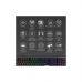 Клавіатура Ducky One 3 Cherry MX Blue RGB UA USB Black (DKON2108ST-CUAPXCLAWSC1)