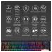 Клавиатура Ducky One 3 Mini Cherry MX Speed Silver RGB UA USB Black (DKON2161ST-PUAPXCLAWSC1)