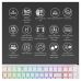 Клавіатура Ducky One 3 TKL Cherry MX Brown RGB UA USB White (DKON2187ST-BUAPXPWWWSC1)