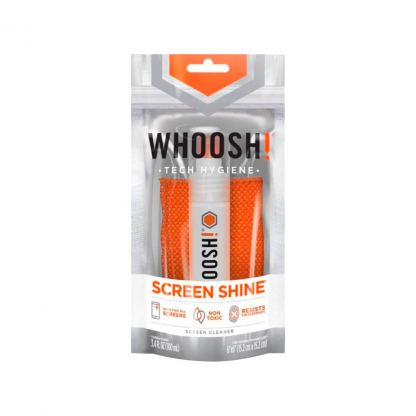 Спрей для очищення Whoosh! Screen Shine GO XL 100ml, microfiber 14x14cm (1FG100ENFR/1FG100XLENFR)