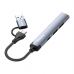 Концентратор ColorWay USB-A/USB-C 4-in-1 USB2.0х2/USB3.0/USB-C2.0 (CW-HUB06)