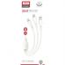 Дата кабель USB 2.0 AM to Lightning + Micro 5P + Type-C 1.0m 2.4A XO (CB-23U3)