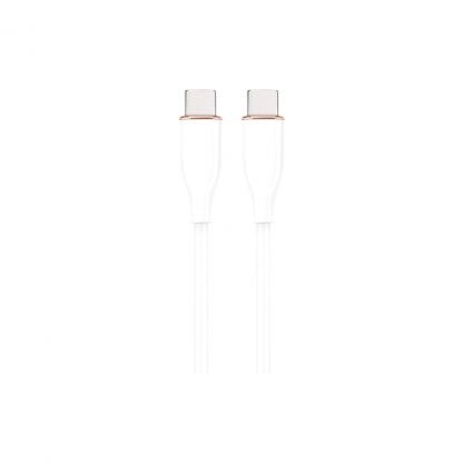 Дата кабель USB-C to USB-C 1.5m 3A Cablexpert (CC-USB2S-CMCM-1.5M-W)
