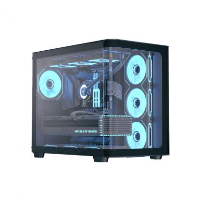 Корпус AeroCool P500C-G-BK-v1 Black (ACCM-PN01043.11)