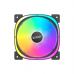 Кулер для корпуса PcCooler EF 120 ARGB BK 3 IN 1 Black