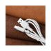 Дата кабель USB 2.0 AM to Micro 5P 1.0m 2A PVC X25 white HOCO (6957531080138)