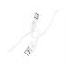 Дата кабель USB 2.0 AM to USB-C 1.0m Magic silicone X87 white HOCO (6931474783240)