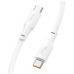 Дата кабель USB-C to USB-C 1.0m 240W TPE X93 white HOCO (6931474790736)
