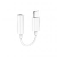 Переходник USB-C to 3.5mm F LS35 white HOCO (6931474790767)