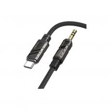 Кабель мультимедийный USB-C to 3.5mm M 1.0m black BOROFONE (6941991117763)