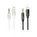 Кабель мультимедийный USB-C to 3.5mm M 1.0m black BOROFONE (6941991117763)